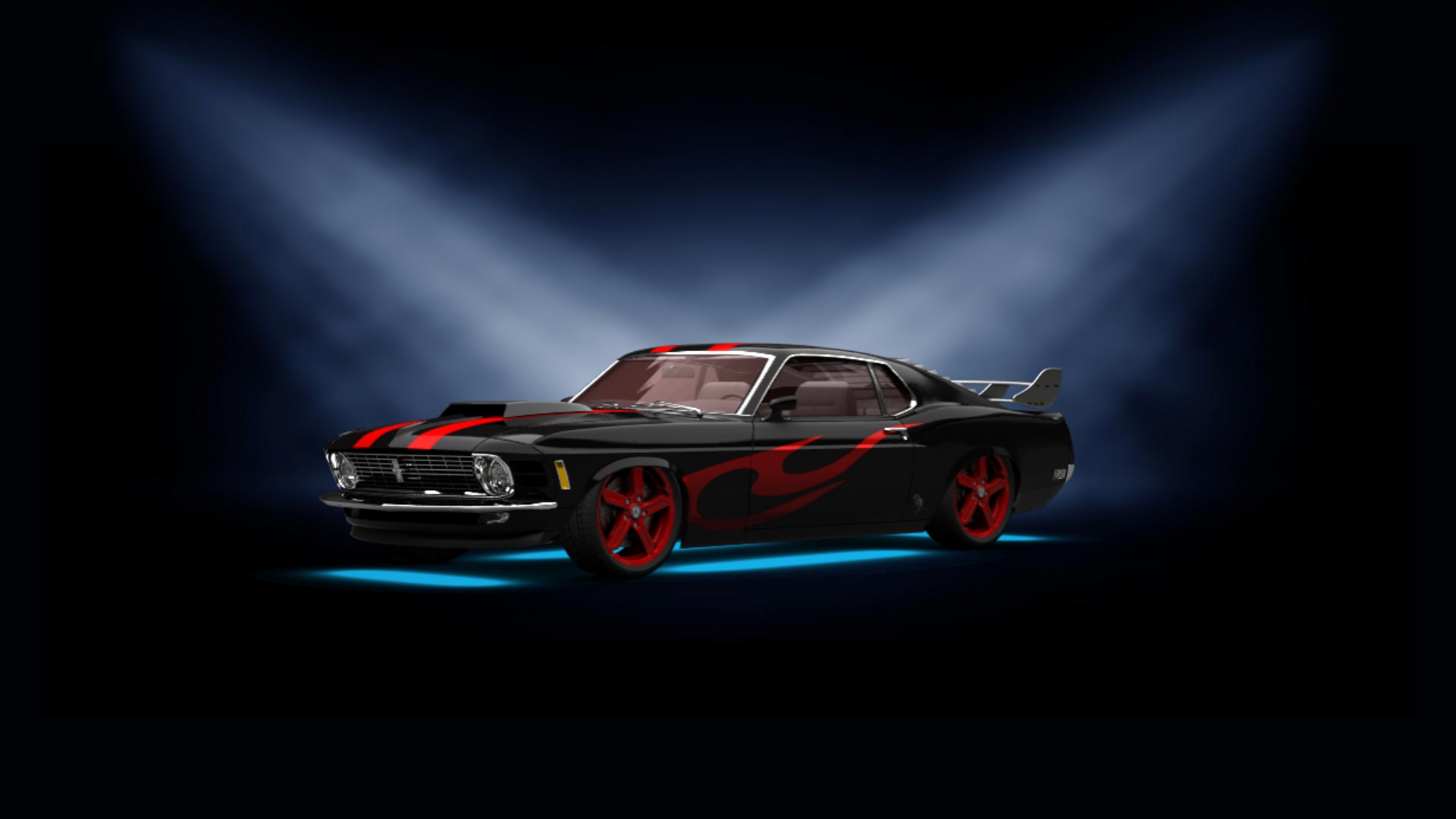 Mustang Boss 429 Coupe 1969 tuning