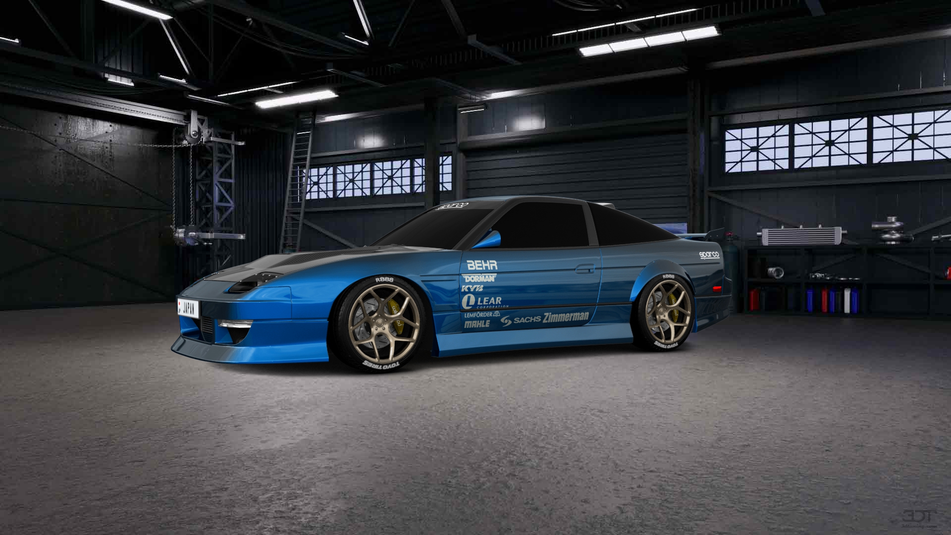 Nissan 240SX 3 Door Hatchback 1989 tuning