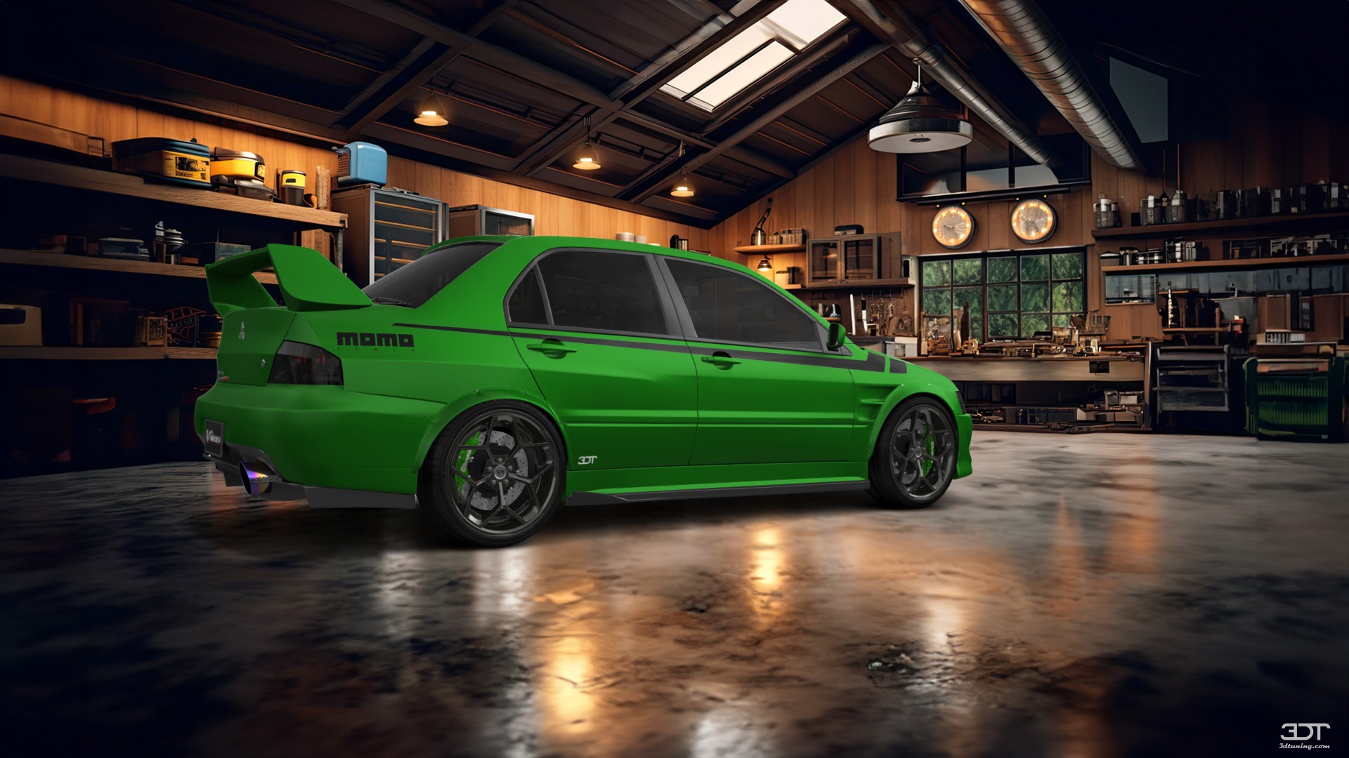 Mitsubishi Lancer Evo IX 4 Door Saloon 2005 tuning