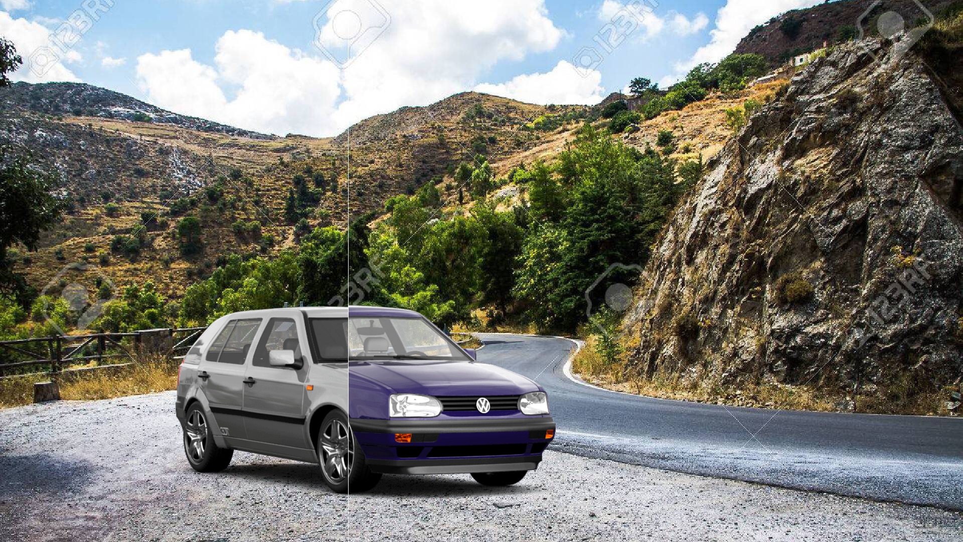 Volkswagen Golf MK3 5 Door Hatchback 1993 Images