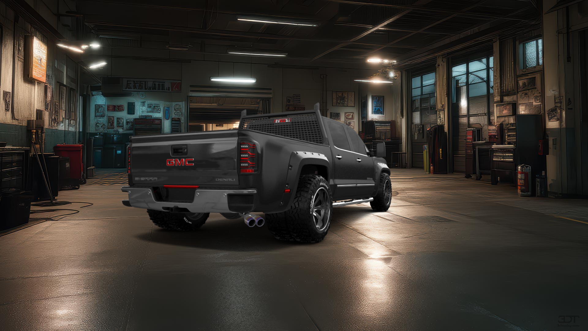 GMC Sierra 3500 HD Crew Cab 4 Door pickup truck 2015 tuning