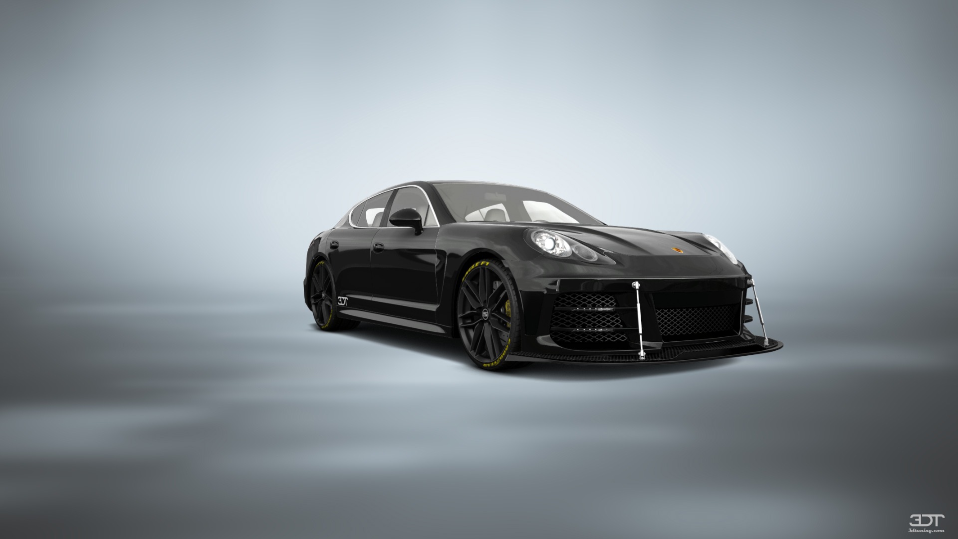 Porsche Panamera 4 door fastback saloon 2011