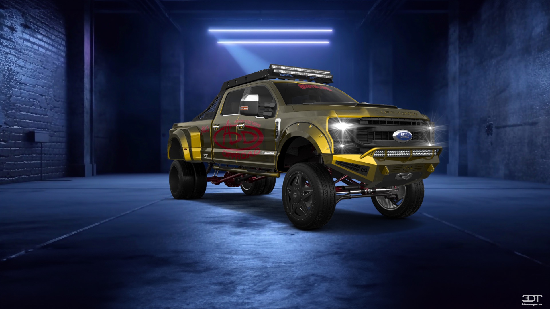 Ford F-350 DRW 4 Door pickup truck 2021 tuning