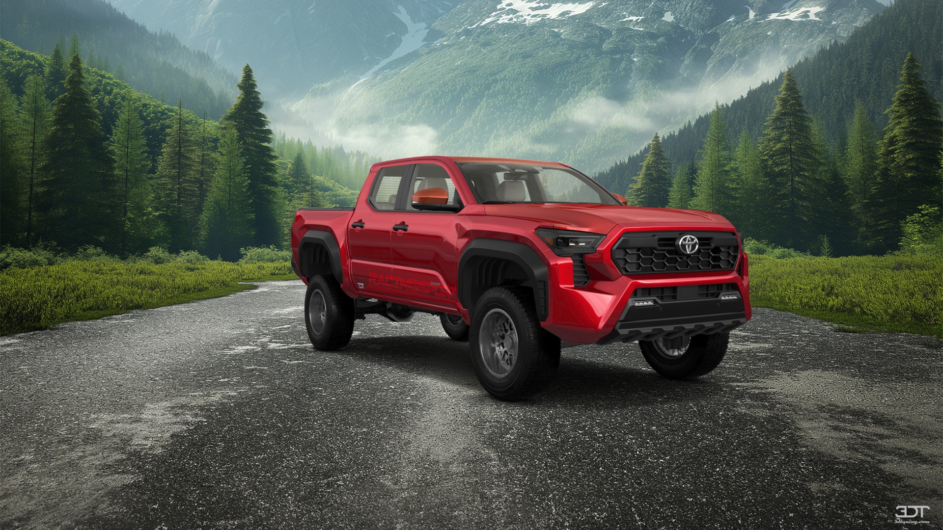 Toyota Tacoma Crew Cab 4 Door pickup truck 2024 tuning