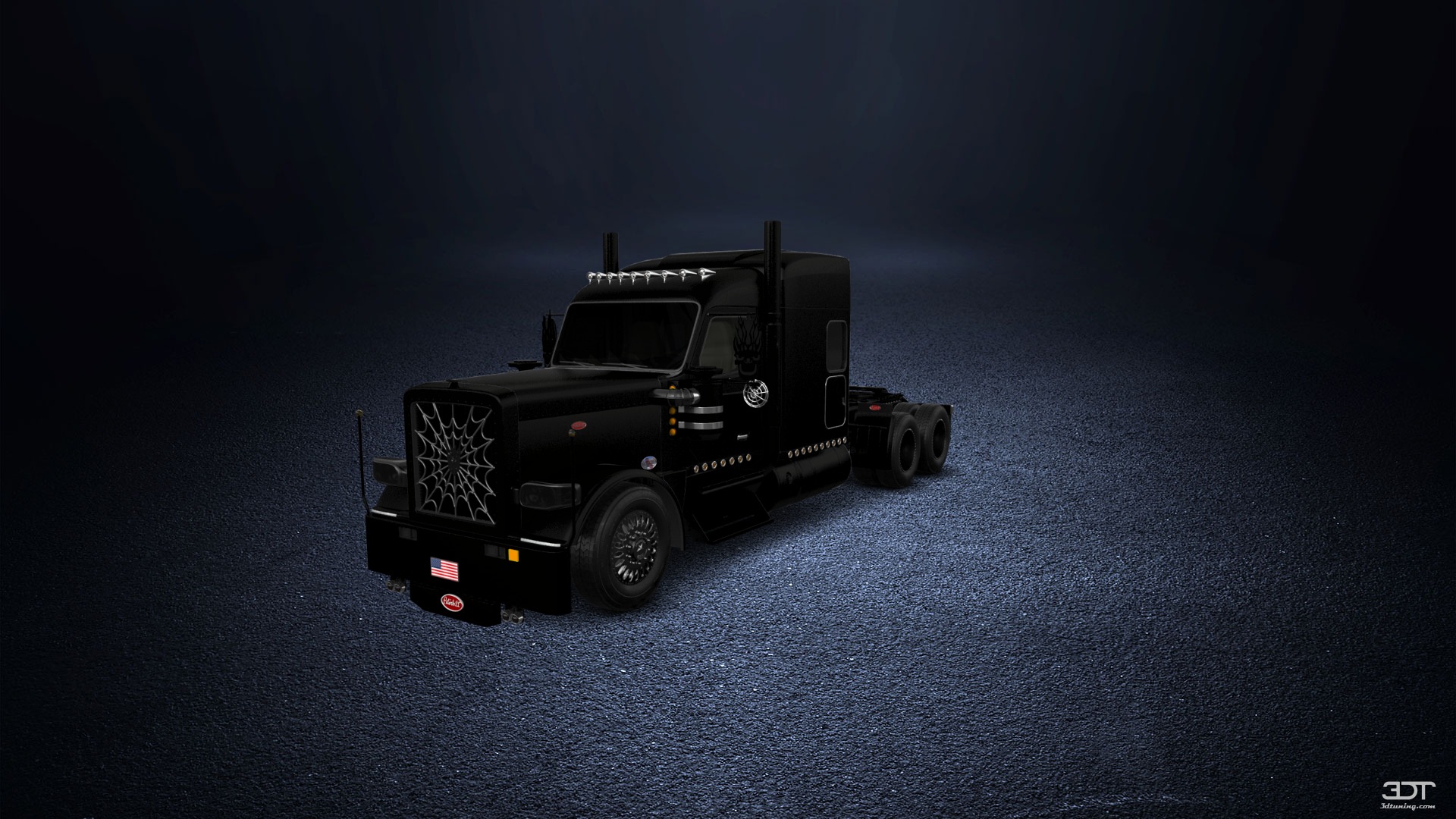 Peterbilt 589 Sleeper Cab Truck 2024 tuning