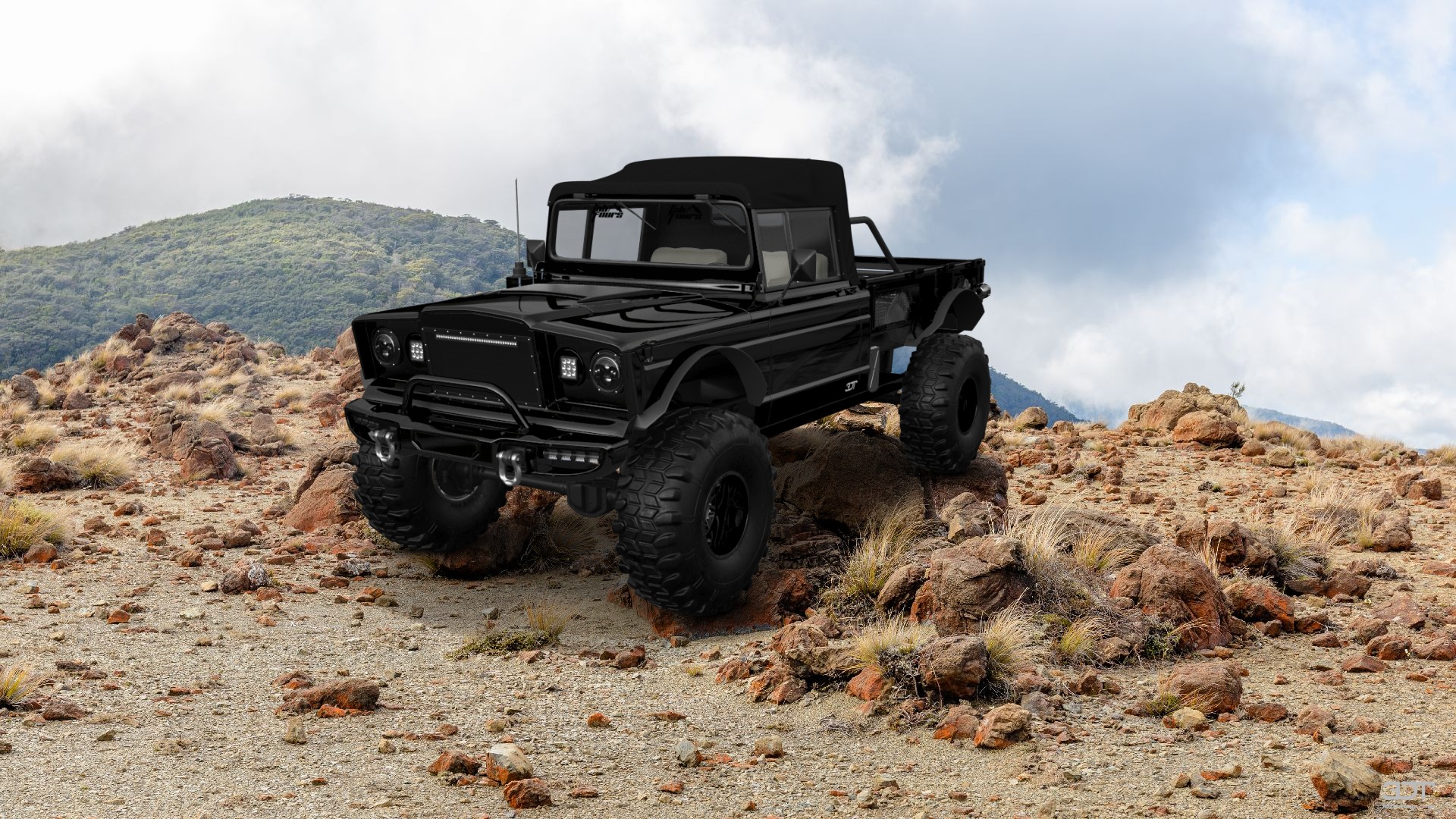 Jeep Kaiser M715 2 Door pickup truck 1968