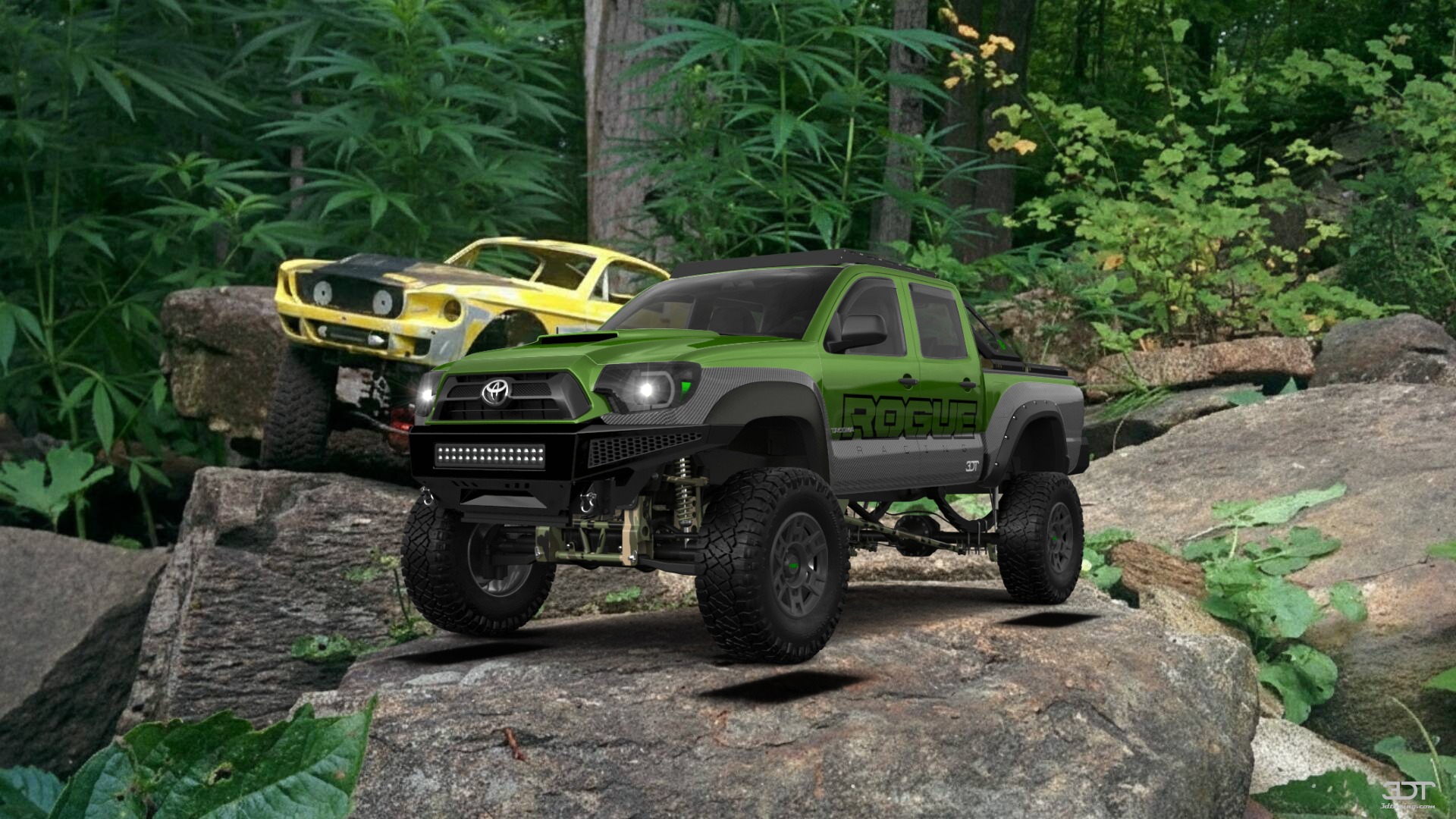 Toyota Tacoma Crew Cab 5.1 ft box 4 Door pickup truck 2012 Images