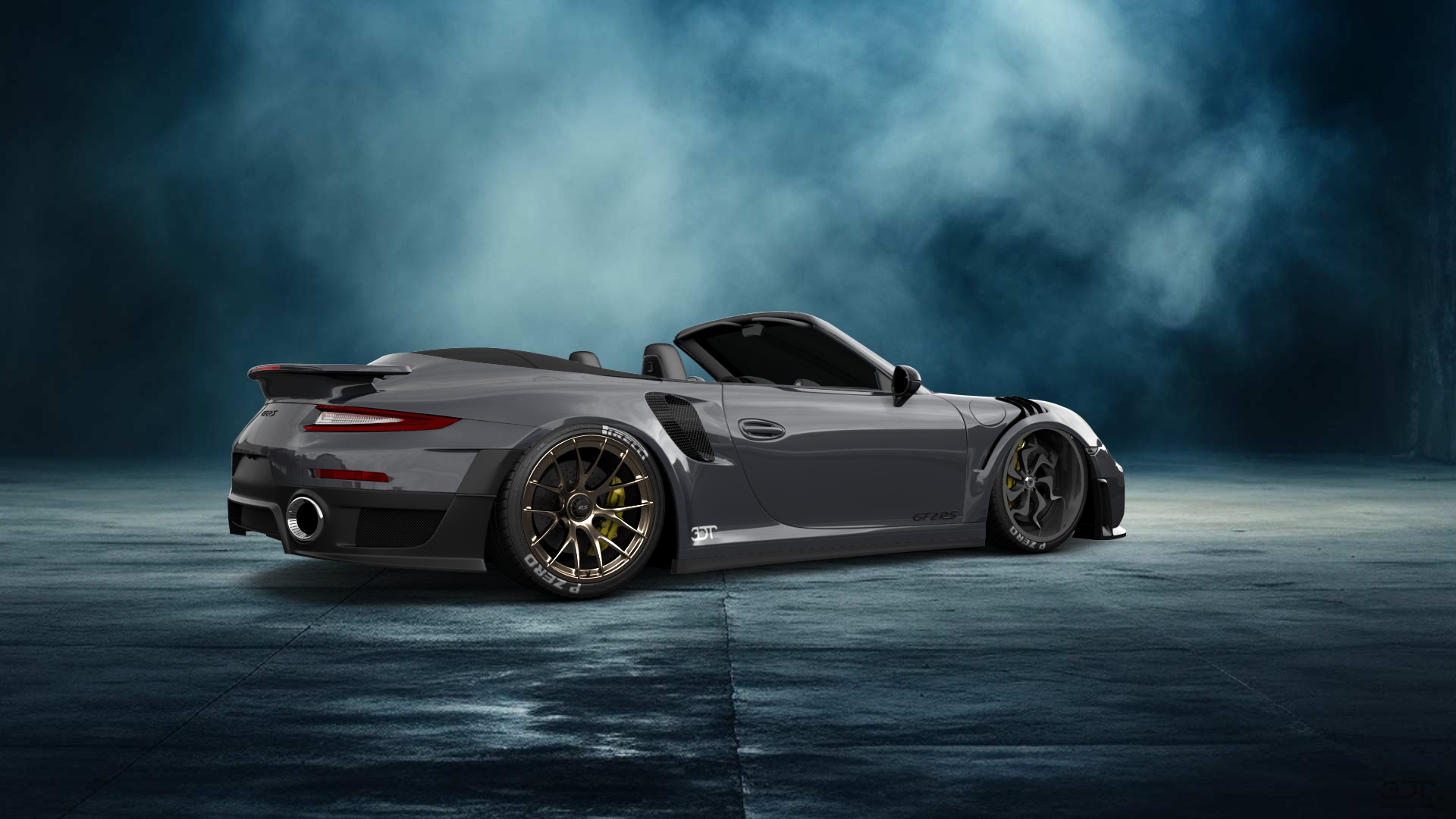Porsche 911 Turbo S 2 Door Convertible 2014 tuning