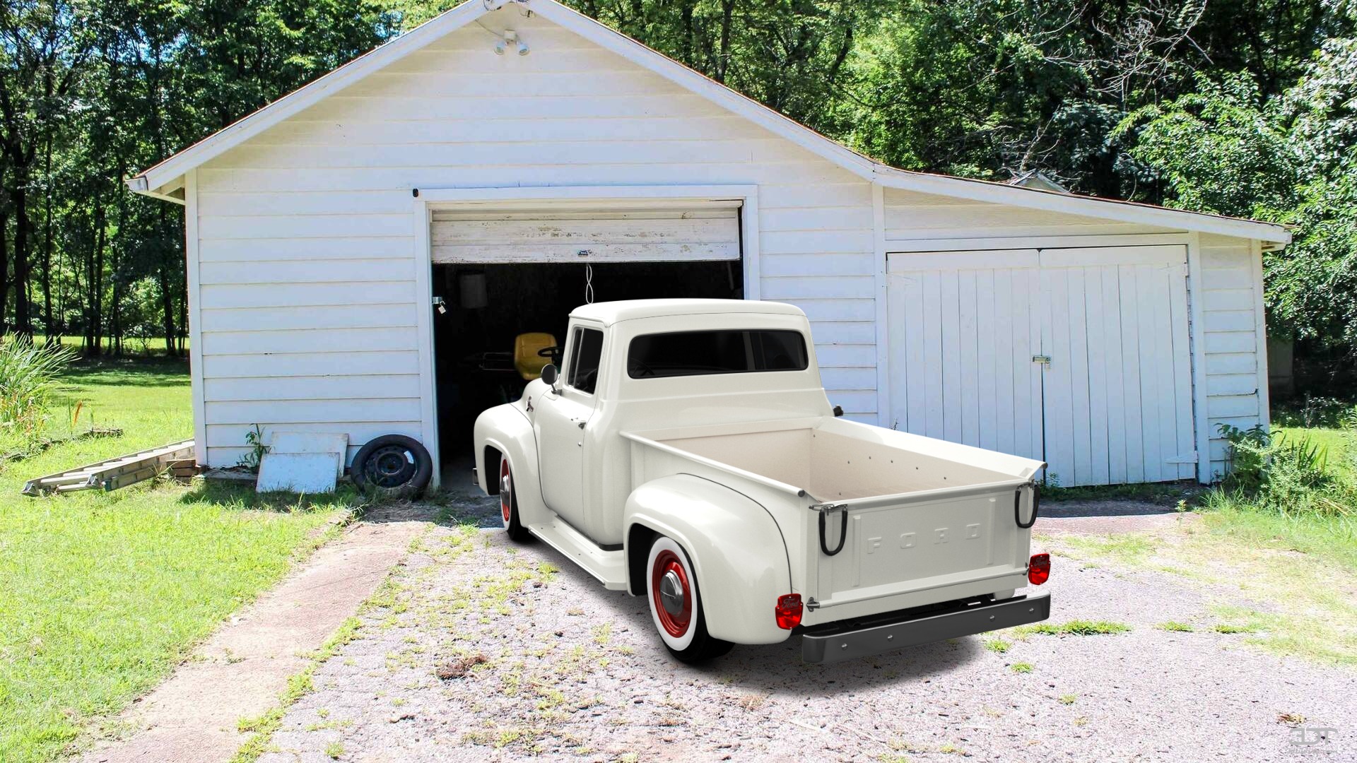 Ford F-100 2 Door truck 1956 tuning