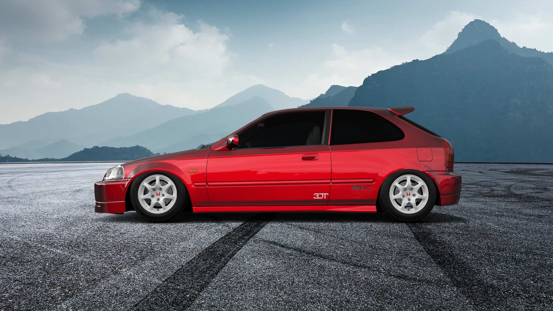 Honda Civic 3 Door Hatchback 1997 tuning