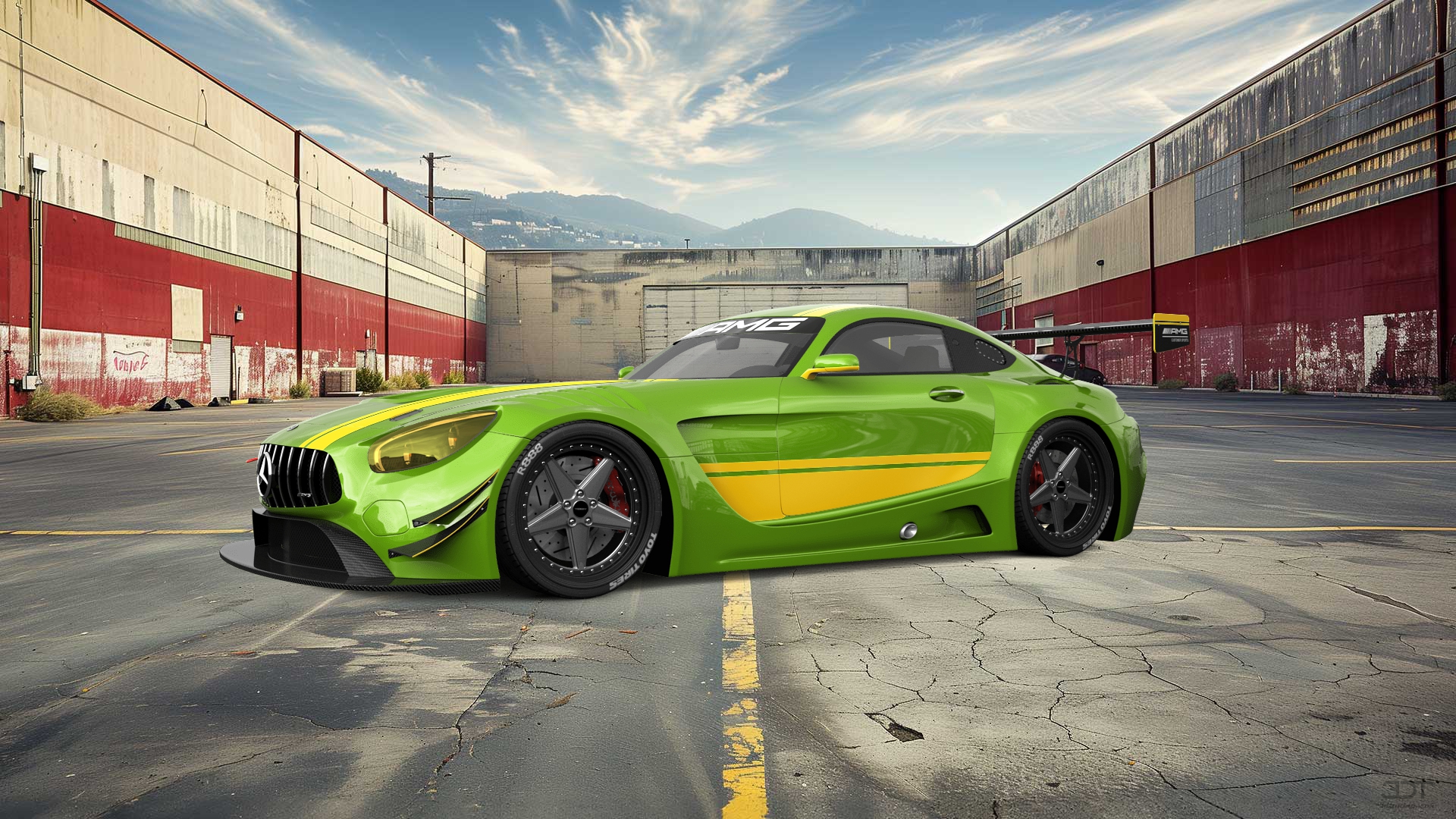 Mercedes AMG GT 2 door fastback coupe 2016
