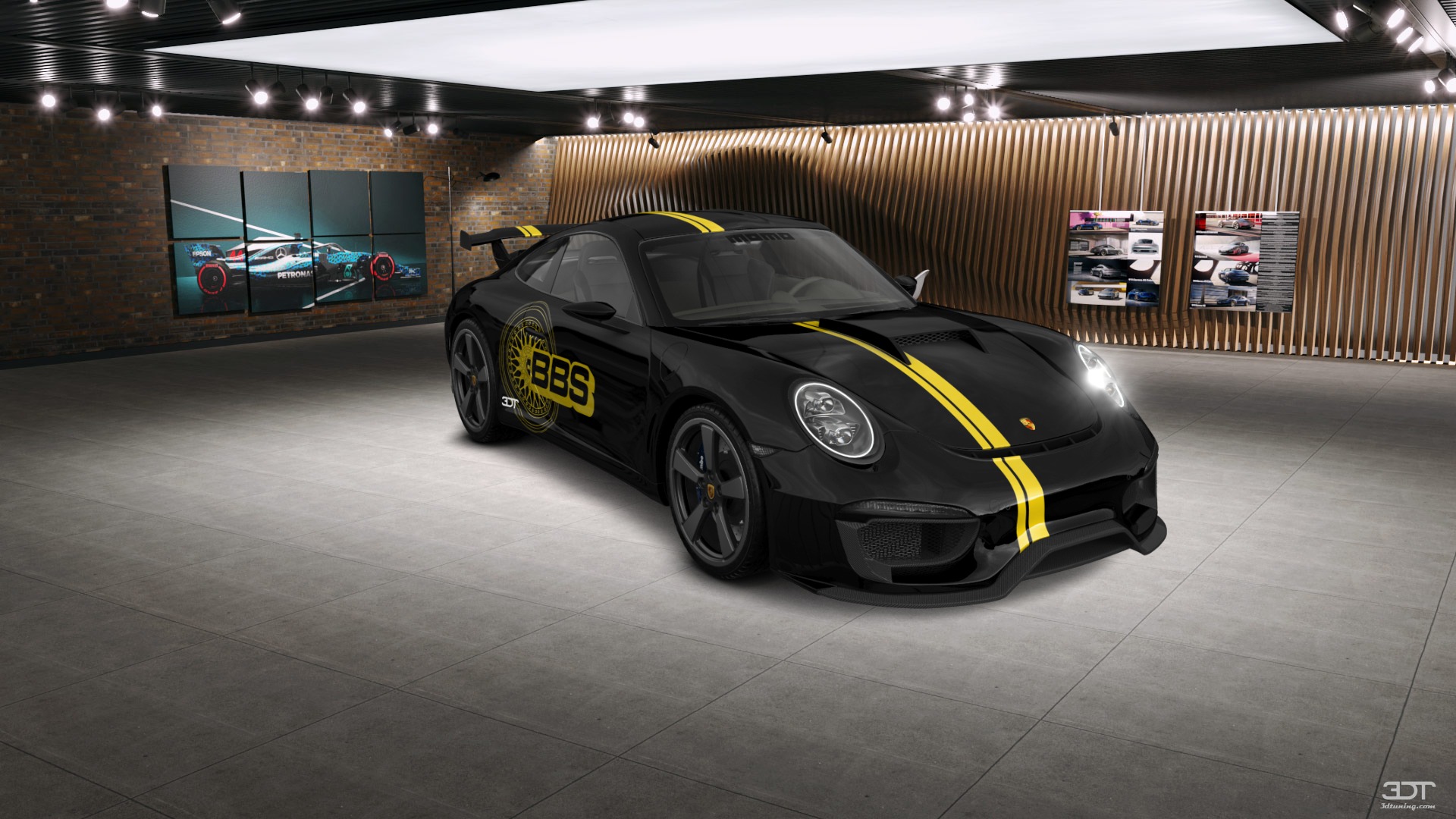Porsche 911 Carrera 2 Door Coupe 2011 tuning