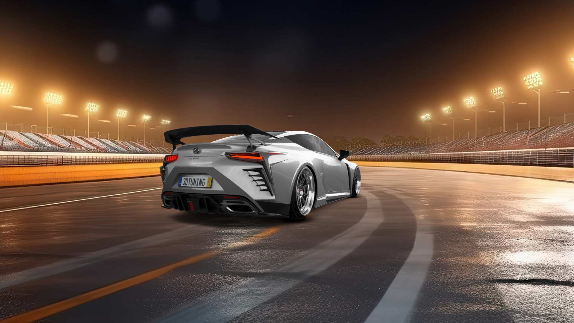 Lexus LC500 2 door fastback coupe 2017 tuning