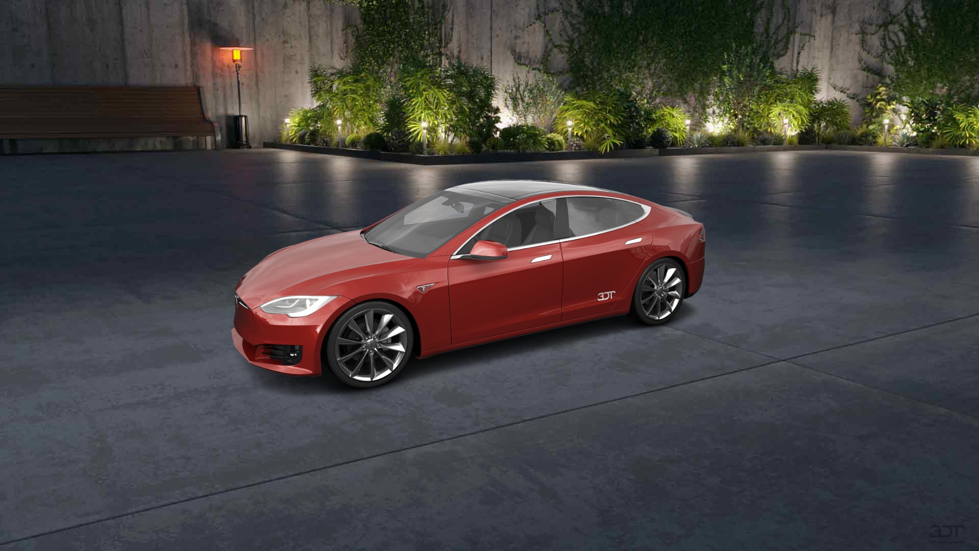 Tesla Model S 5 Door Liftback 2013 tuning