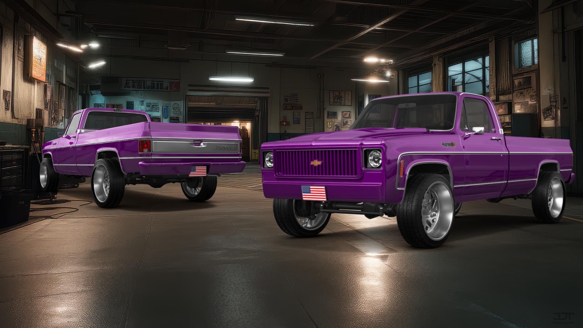 Chevrolet Silverado C-10 2 Door pickup truck 1973 tuning
