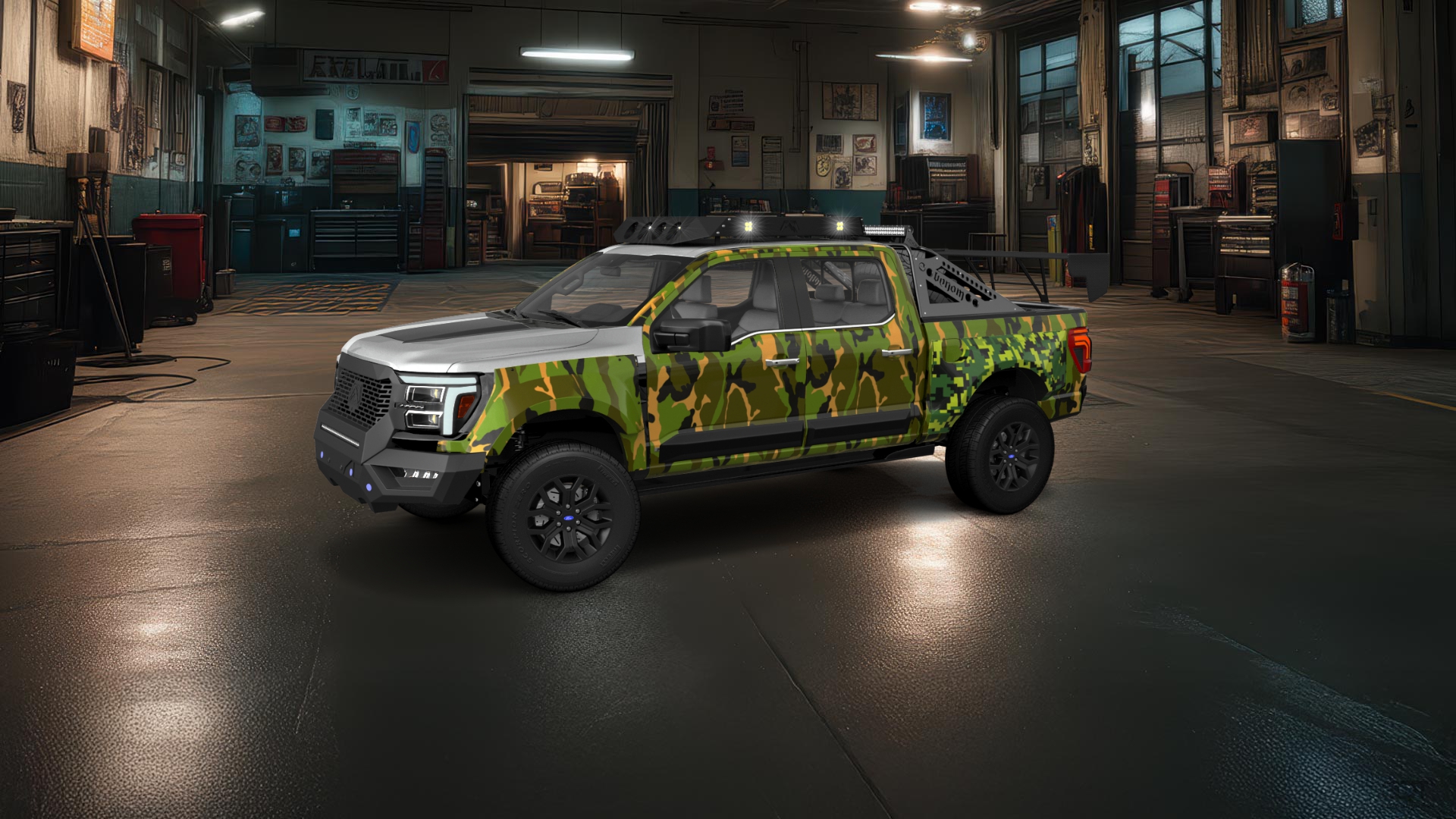 Ford F-150 SuperCrew 4 Door pickup truck 2024 tuning