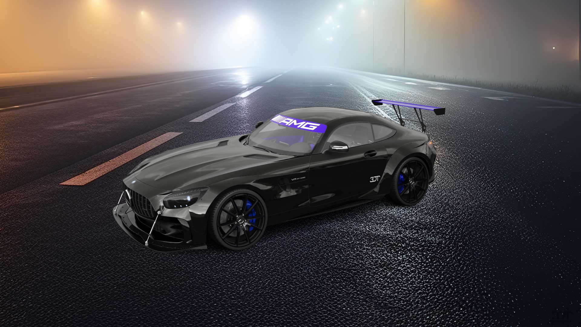 Mercedes AMG GT 2 door fastback coupe 2016 tuning