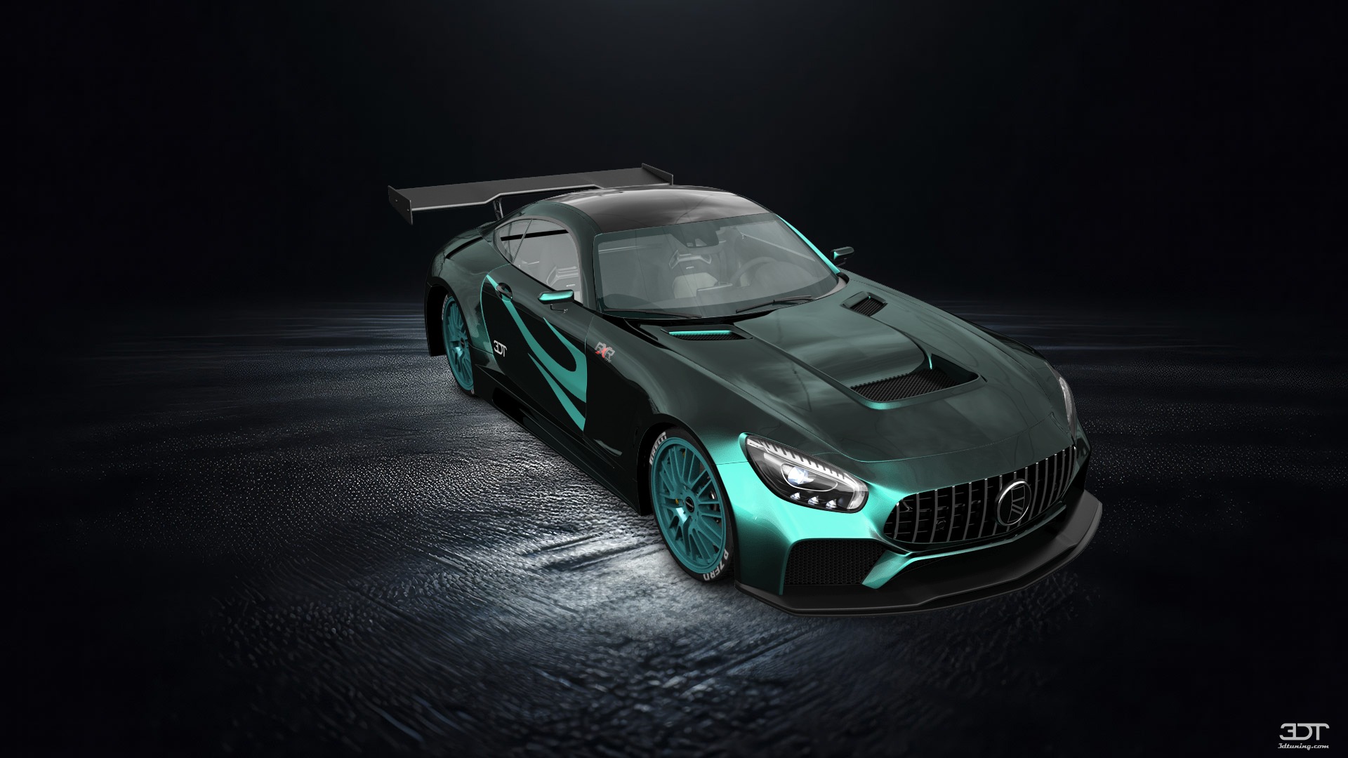 Mercedes AMG GT 2 door fastback coupe 2016 tuning