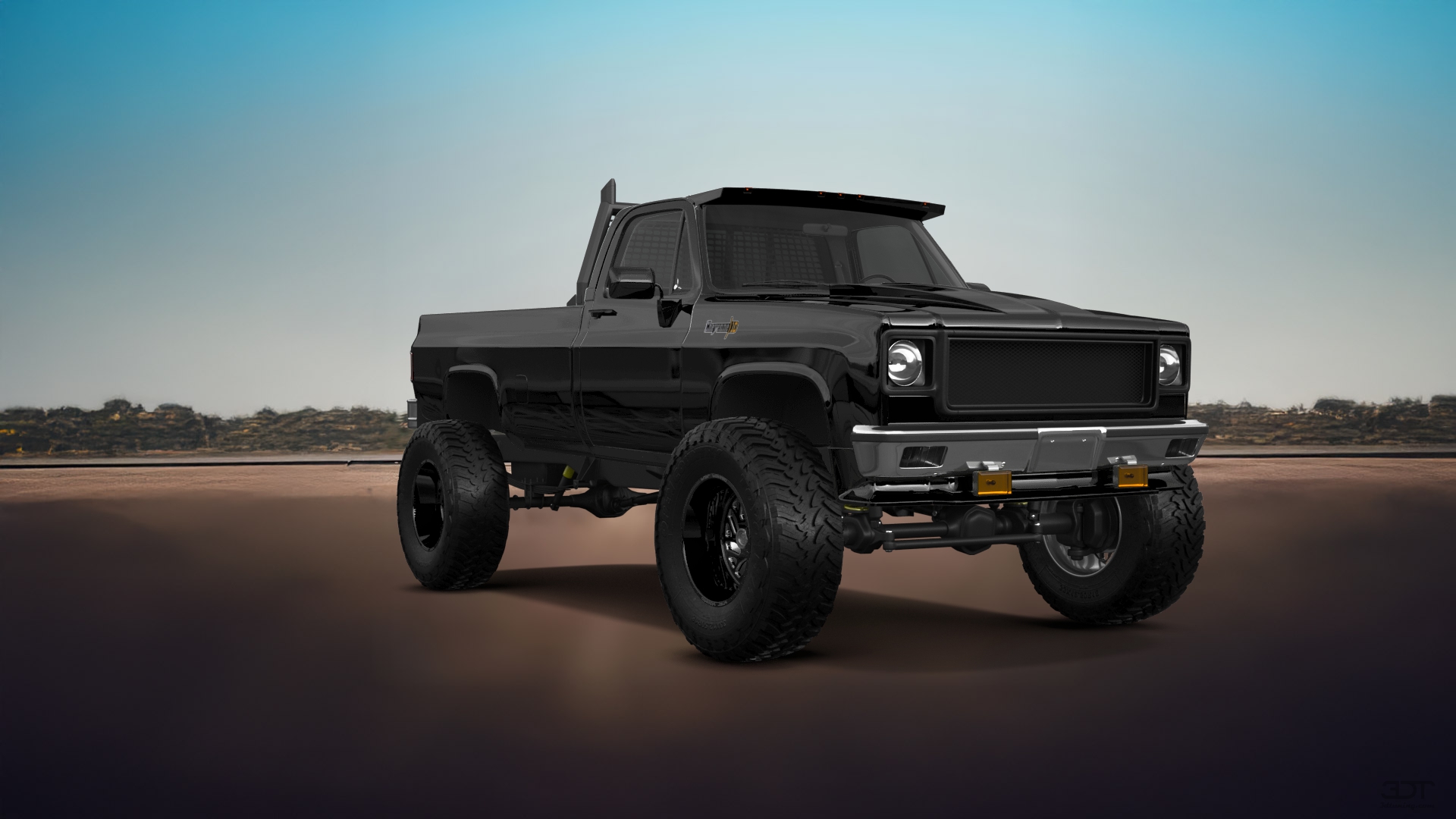 Chevrolet Silverado C-10 2 Door pickup truck 1973 tuning
