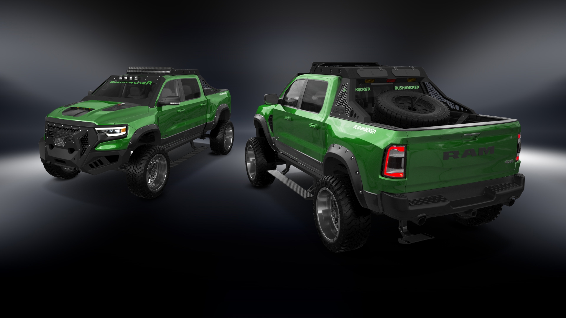 Dodge Ram 1500 TRX 4 Door pickup truck 2021