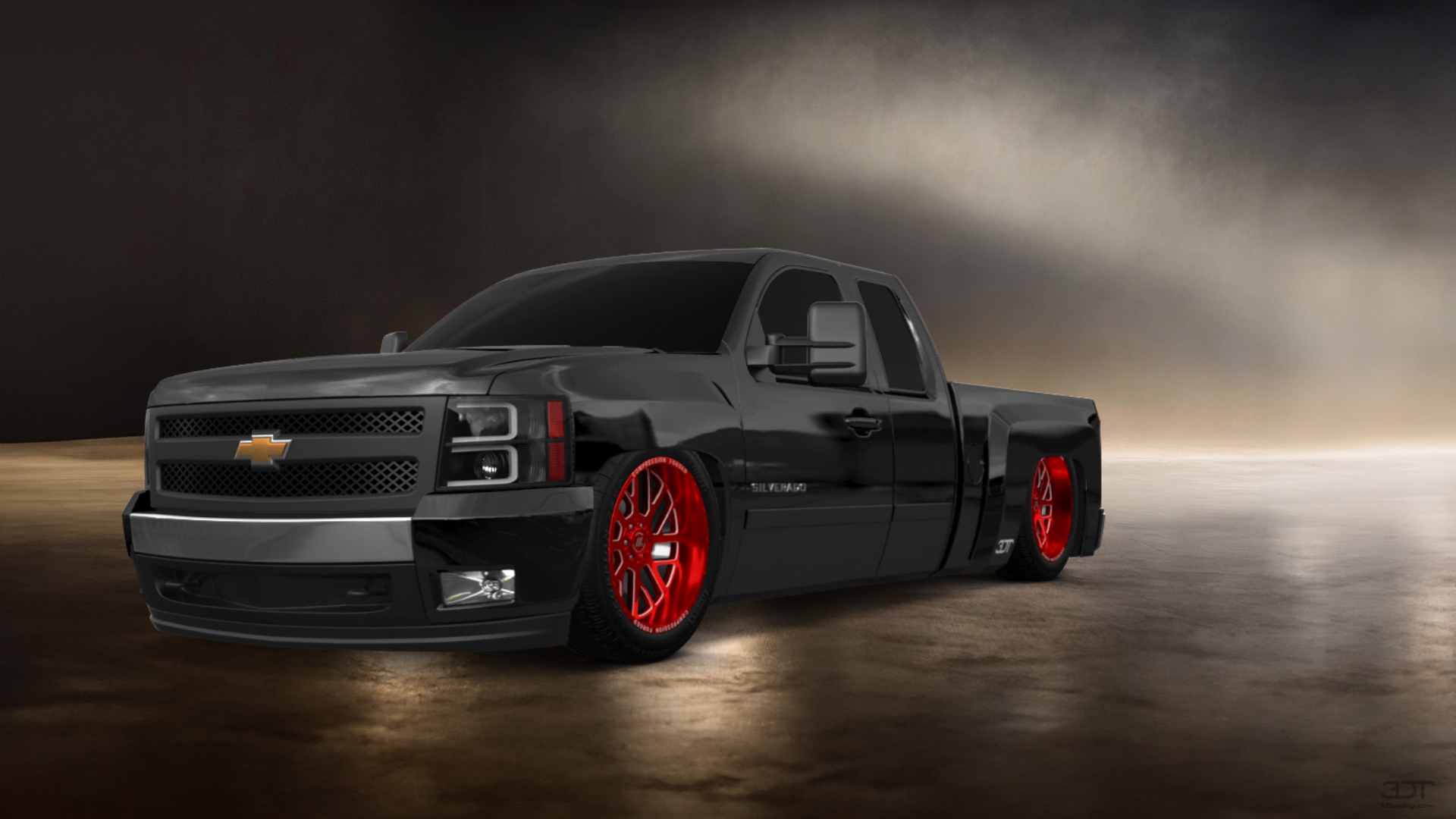 Chevrolet Silverado 1500 6.6 ft box Pickup Truck 2008 tuning
