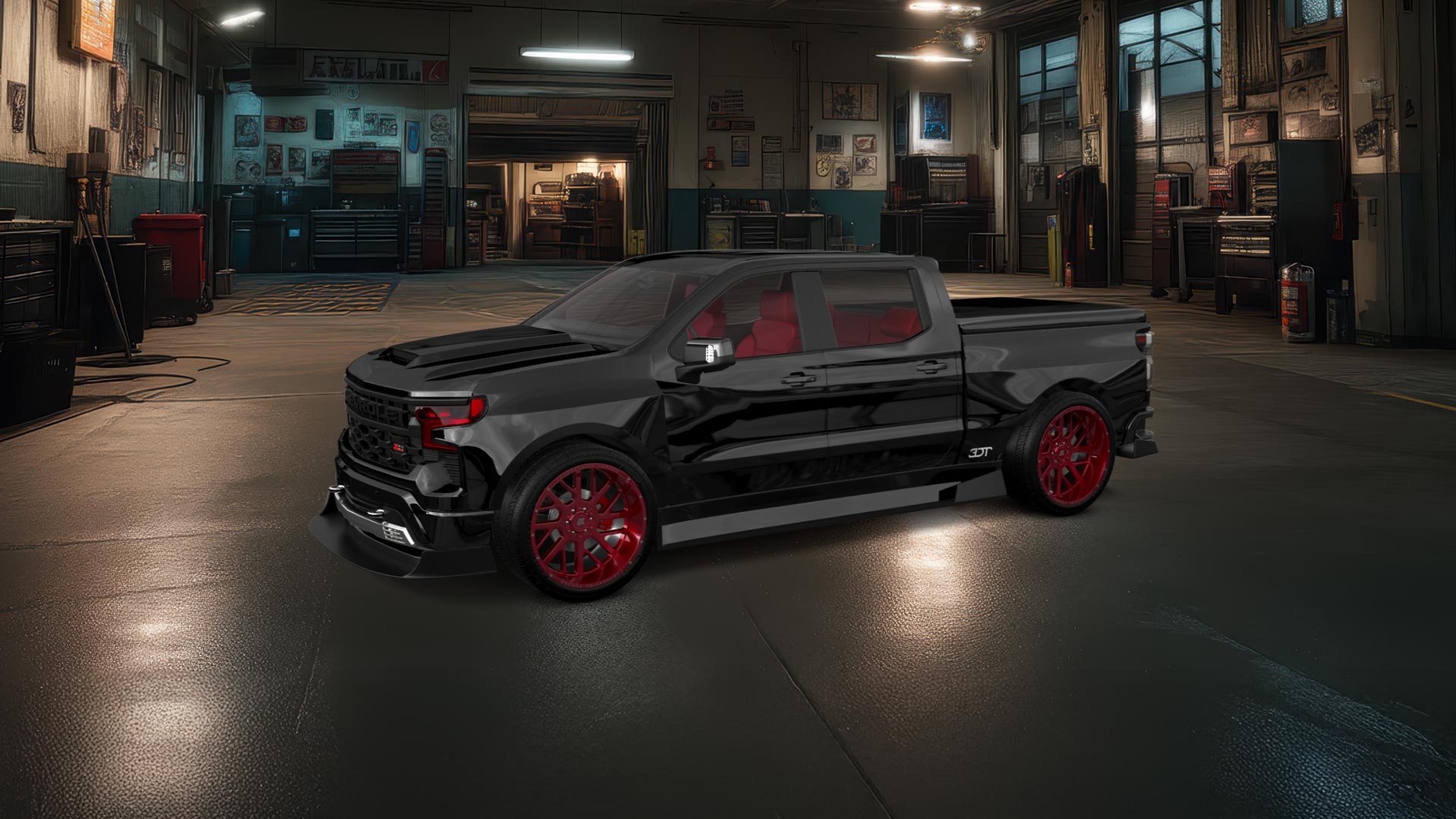 Chevrolet Silverado 1500 Crew Cab 5.8 ft box 4 Door pickup truck 2023 tuning
