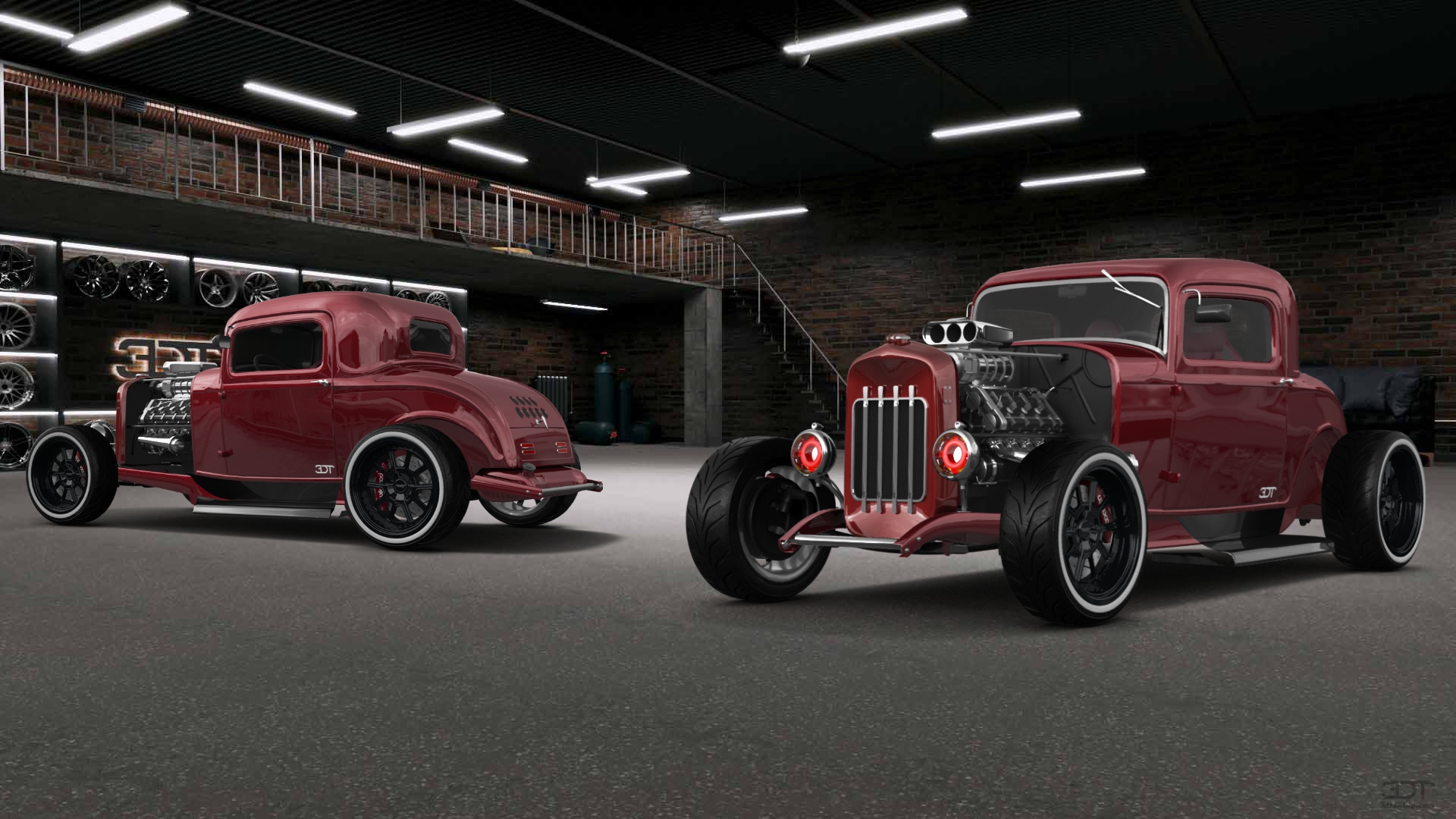 Ford Model B Deluxe 2 Door Coupe 1932 tuning