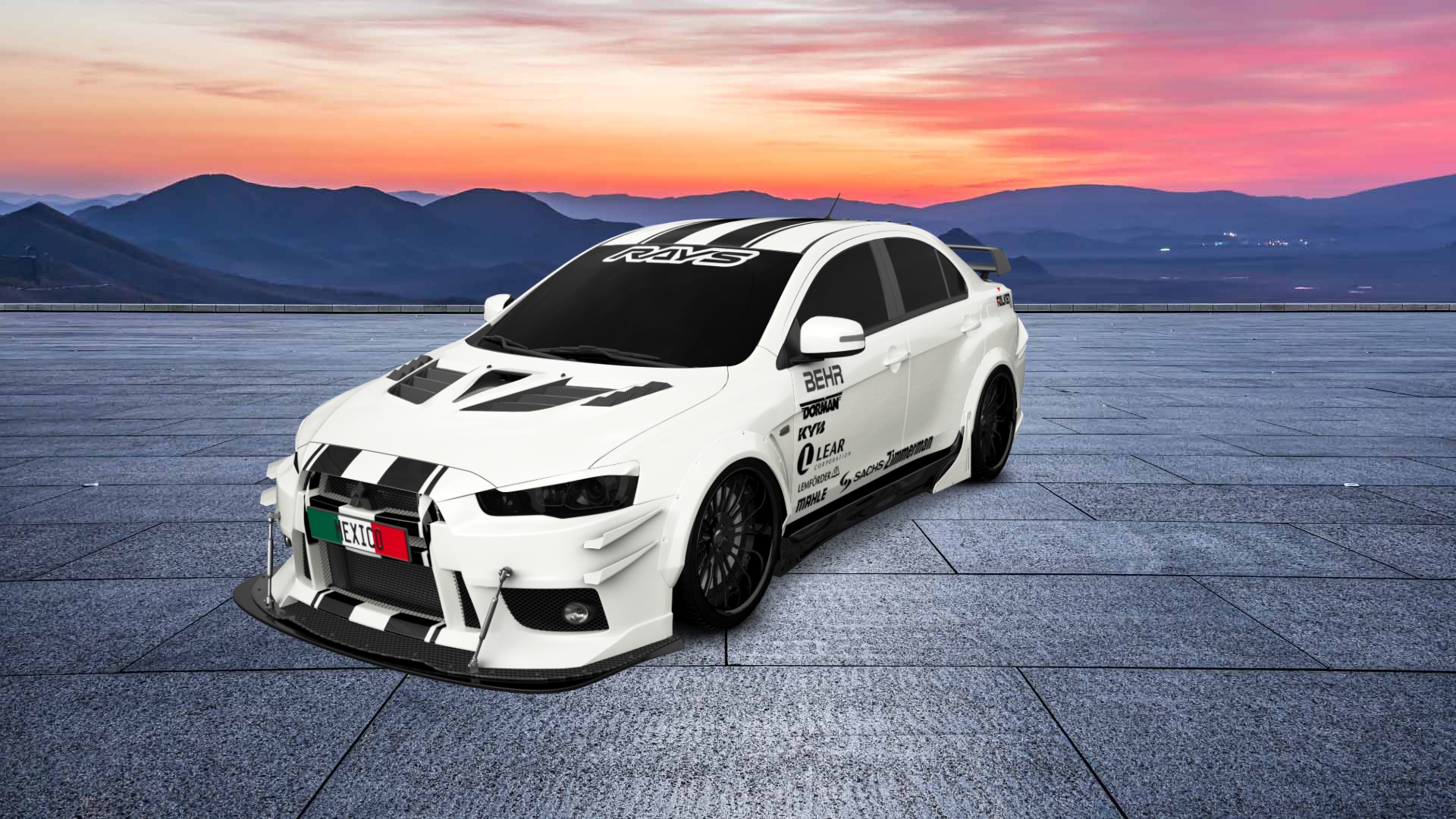 Mitsubishi Lancer Evolution X Sedan 2008