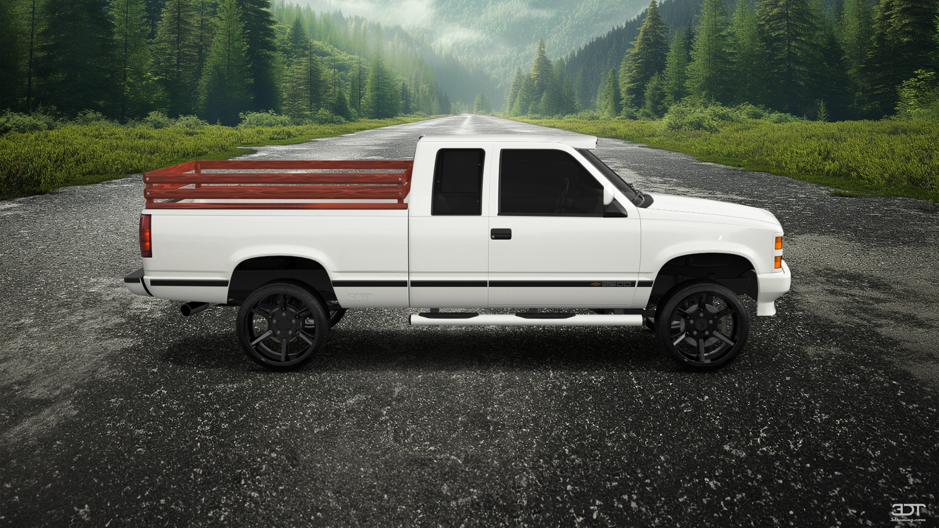 Tuning Chevrolet K2500 Extended Cab Pickup 1989