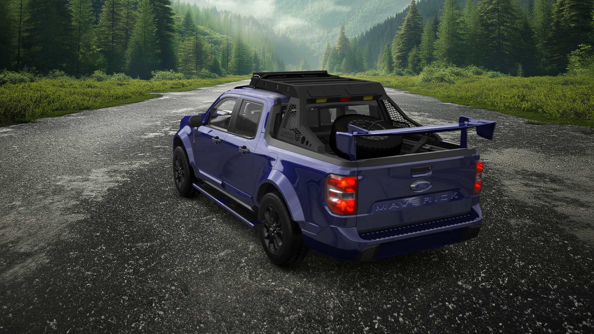 Ford Maverick 4 Door pickup truck 2022 Images