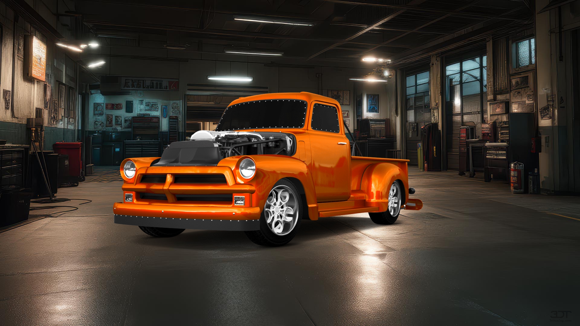 Chevrolet 3100 2 Door pickup truck 1954 tuning