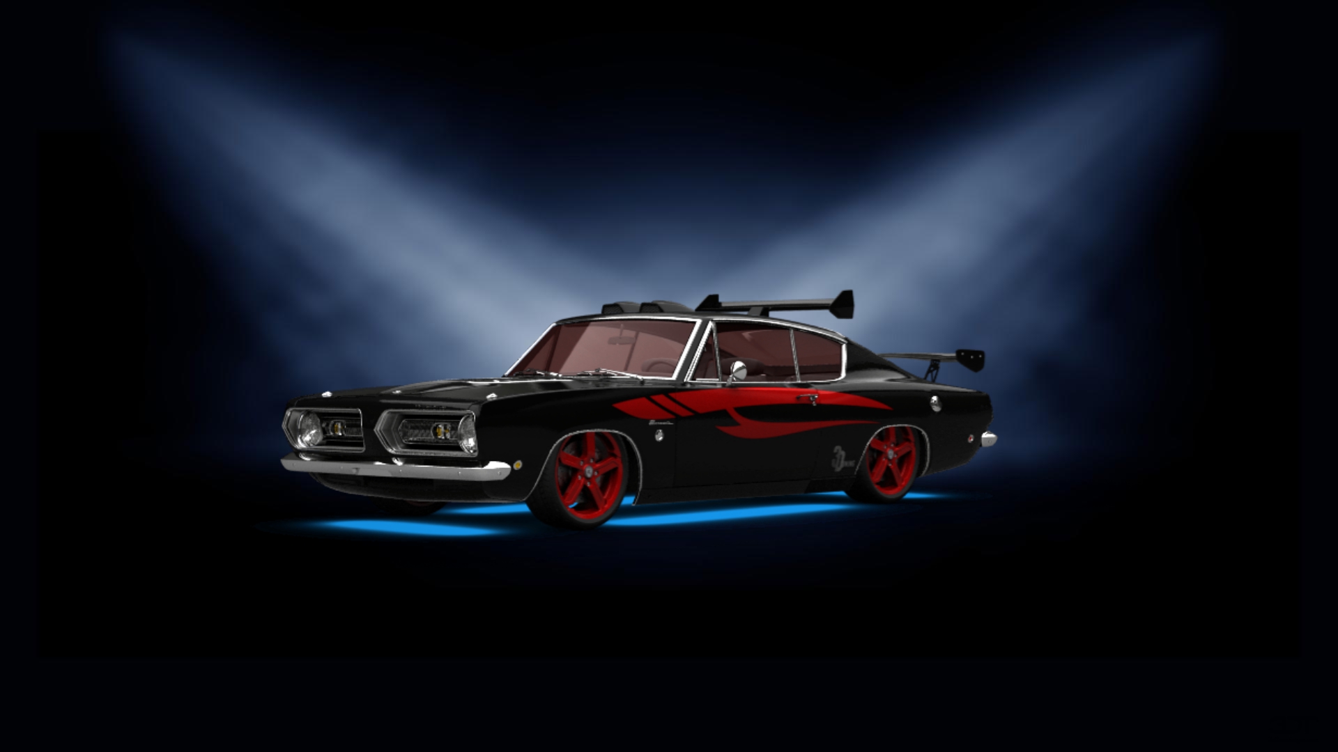 Plymouth Barracuda Coupe 1968 tuning