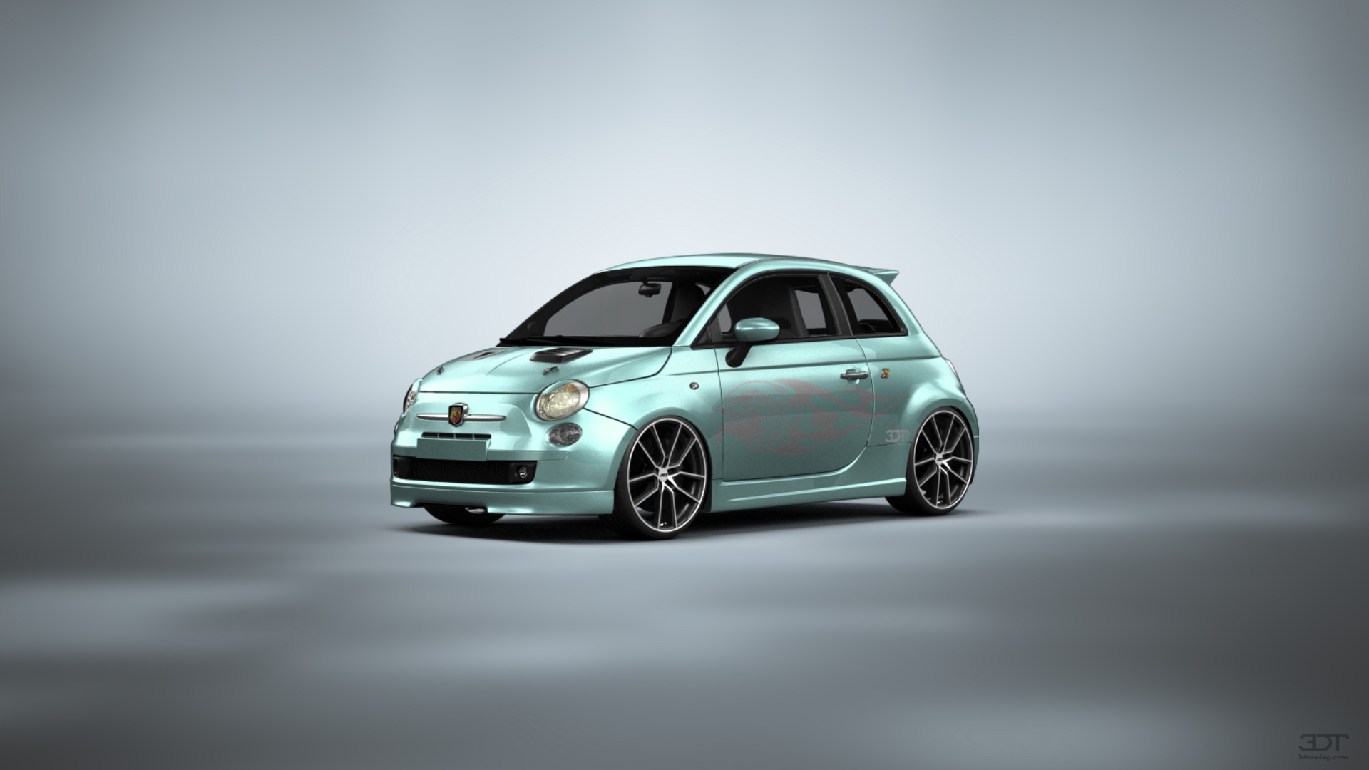 Fiat 500 Abarth 3 Door 2010 tuning