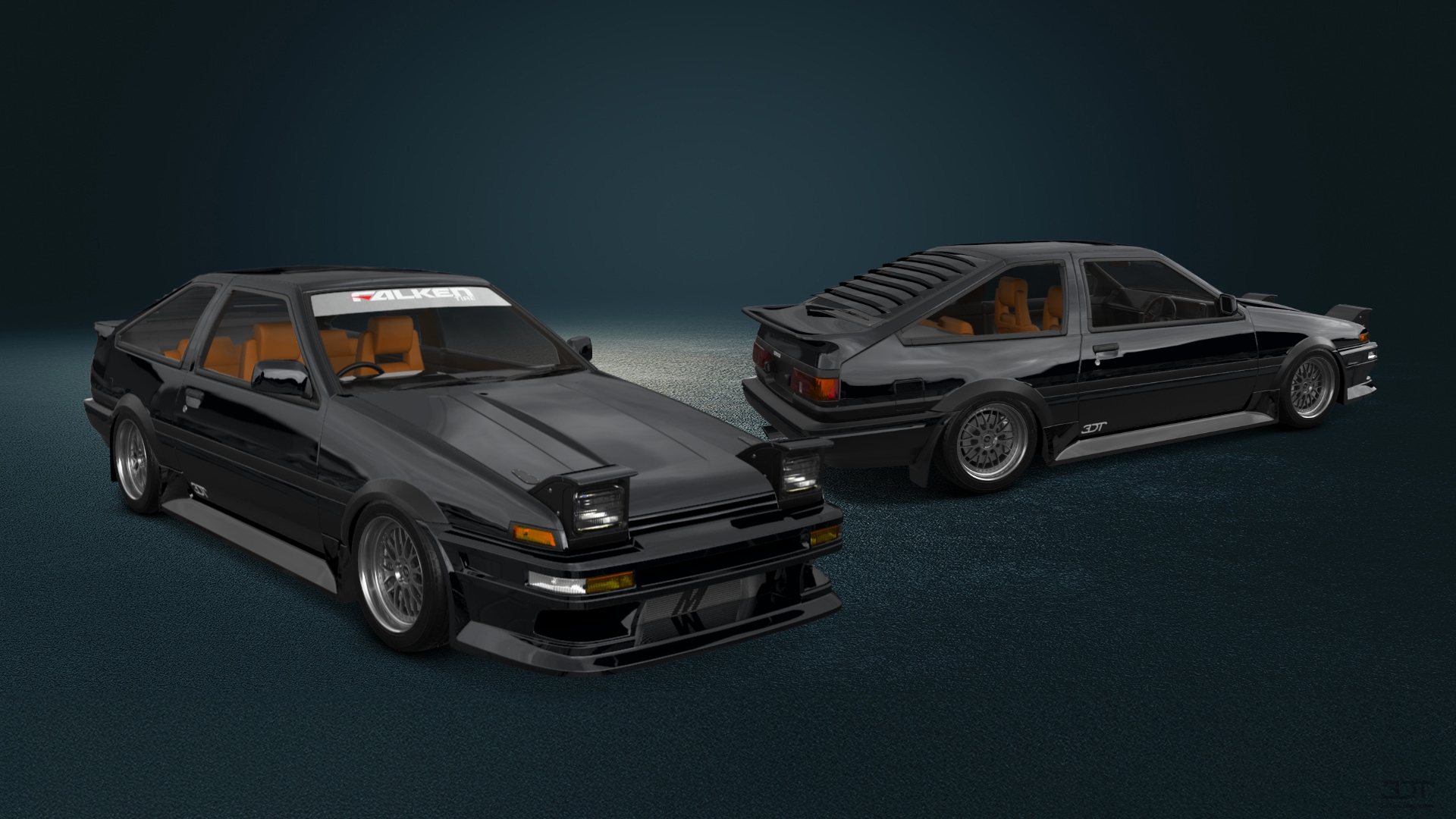 Toyota AE86 3 Door Hatchback 1985 tuning