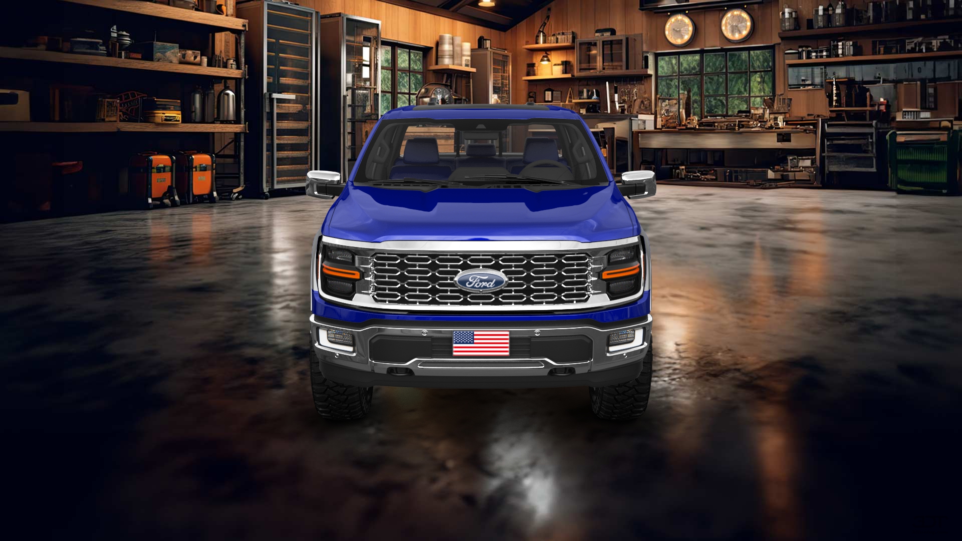 Ford F-150 SuperCrew 4 Door pickup truck 2024 Images