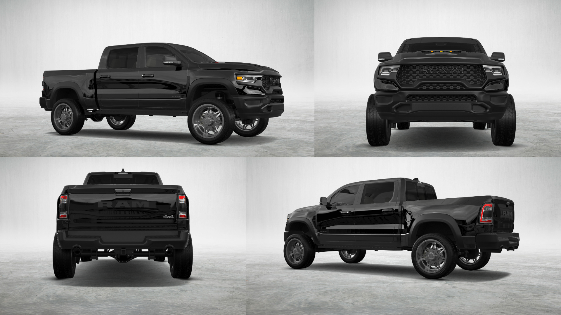 Dodge Ram 1500 TRX 4 Door pickup truck 2021 tuning