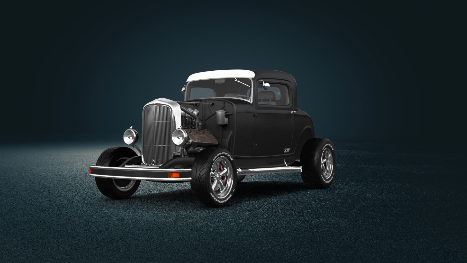 Ford Model B Deluxe 2 Door Coupe 1932