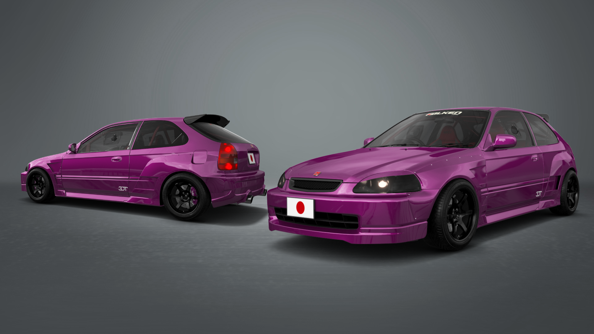 Honda Civic 3 Door Hatchback 1997 Images