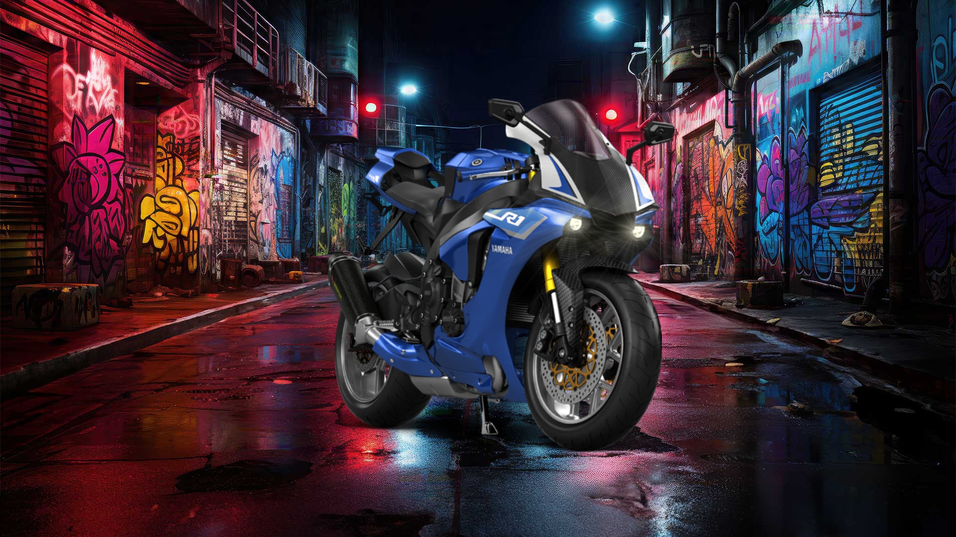 Yamaha YZF R1 Sport Bike 2015 tuning