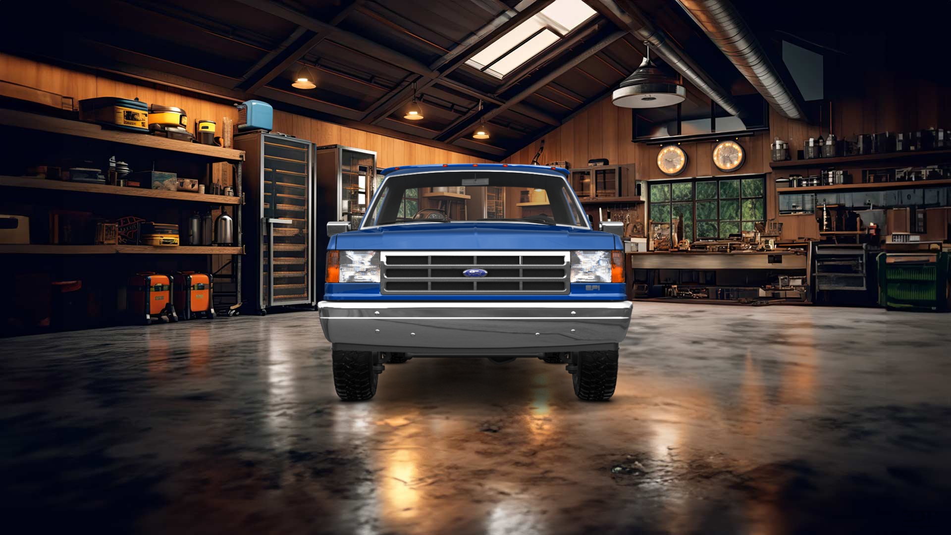 Ford F-150 2 Door pickup truck 1987