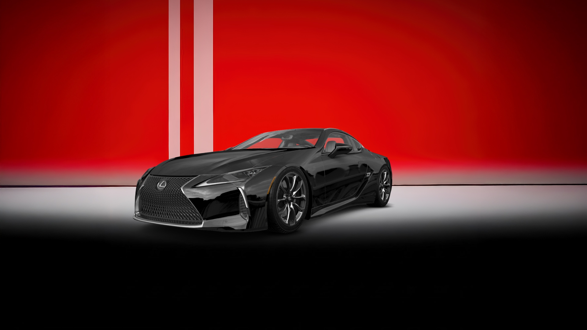 Lexus LC500 2 door fastback coupe 2017 tuning