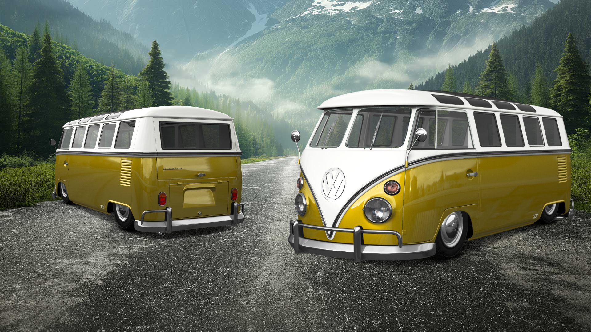 Volkswagen T1 Van 1950 tuning