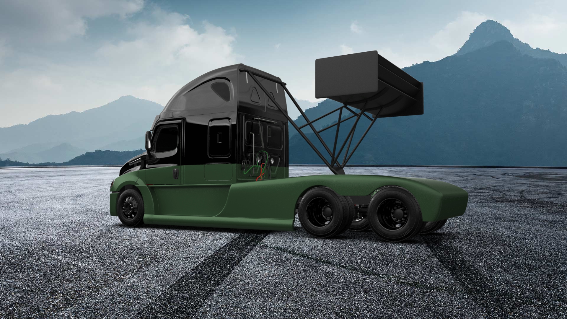 Freightliner Cascadia Sleeper Cab Truck 2018
