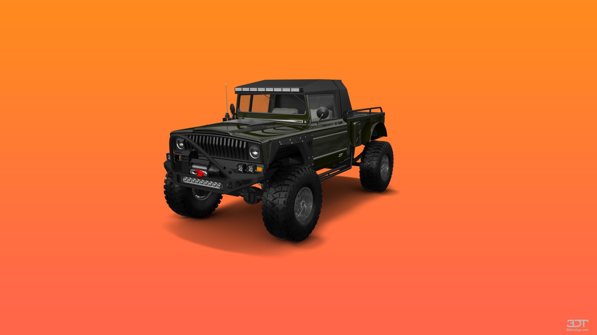 Jeep Kaiser M715 2 Door pickup truck 1968