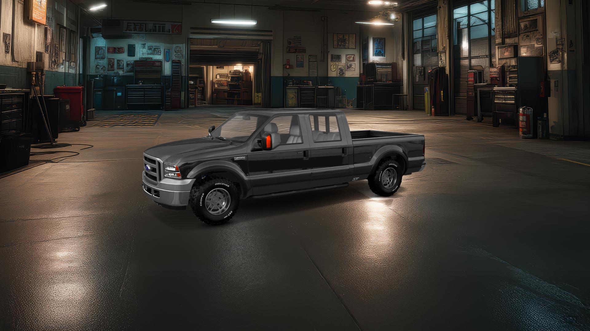 Ford F-250 Crew Cab 4 Door pickup truck 1999 tuning