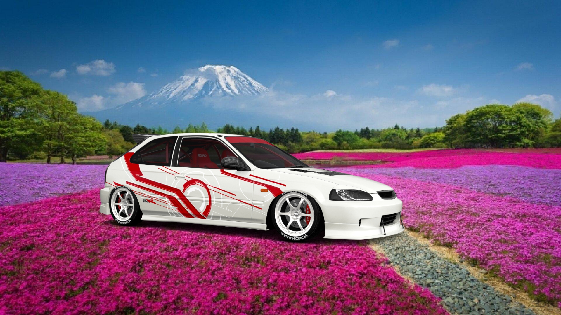 Honda Civic 3 Door Hatchback 1997 tuning