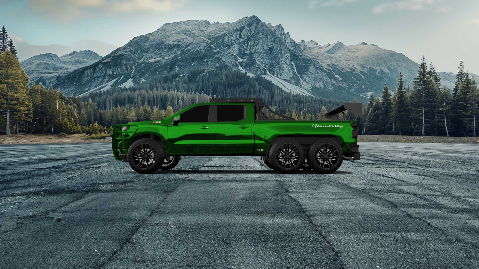 Chevrolet Silverado Hennessey Goliath 6X6 Truck 2020 tuning