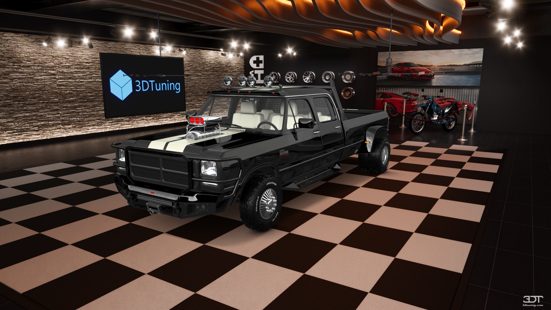 Dodge Ram 350 4 Door pickup truck 1991
