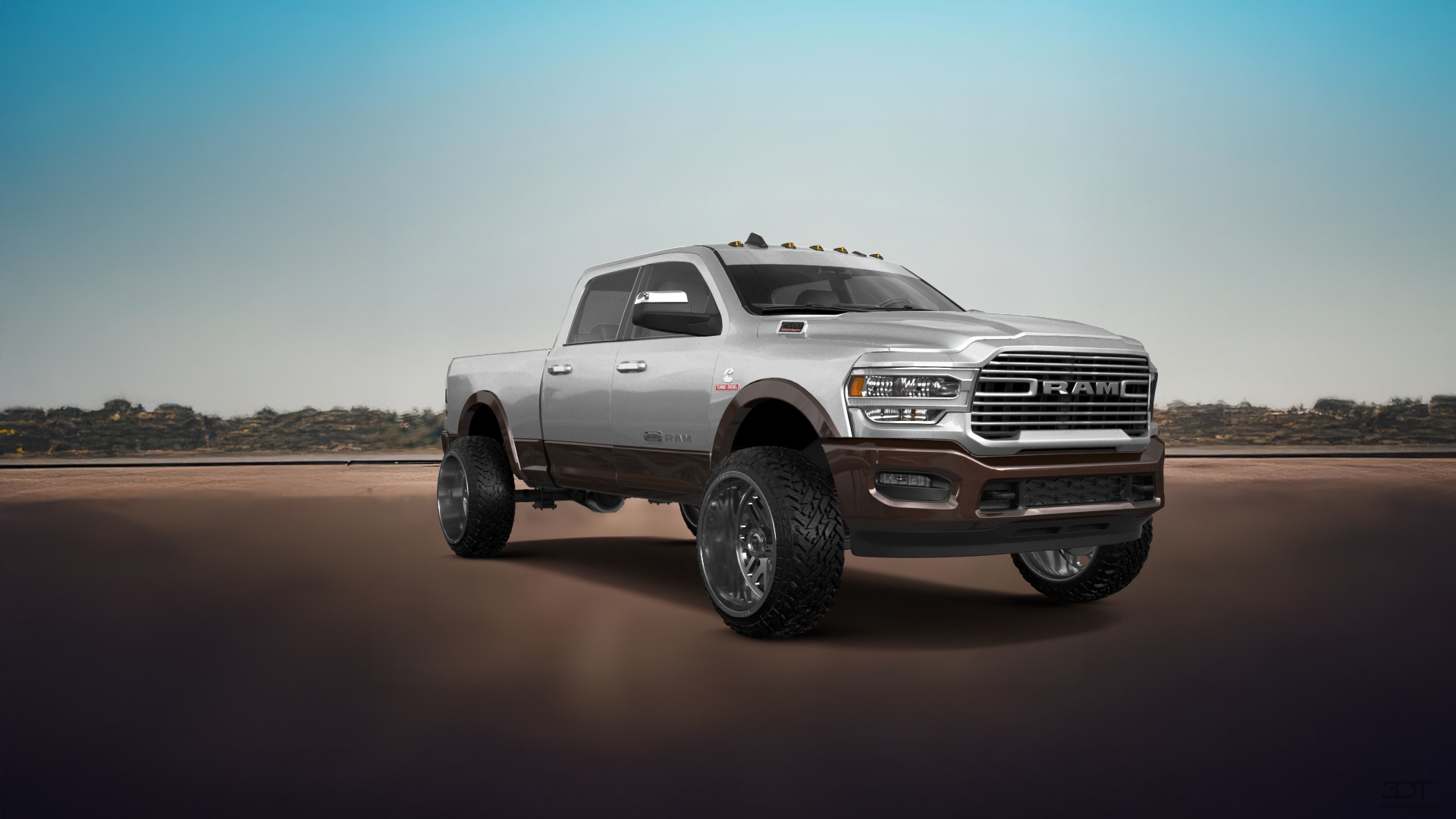 Dodge Ram 2500 4 Door pickup truck 2020 tuning