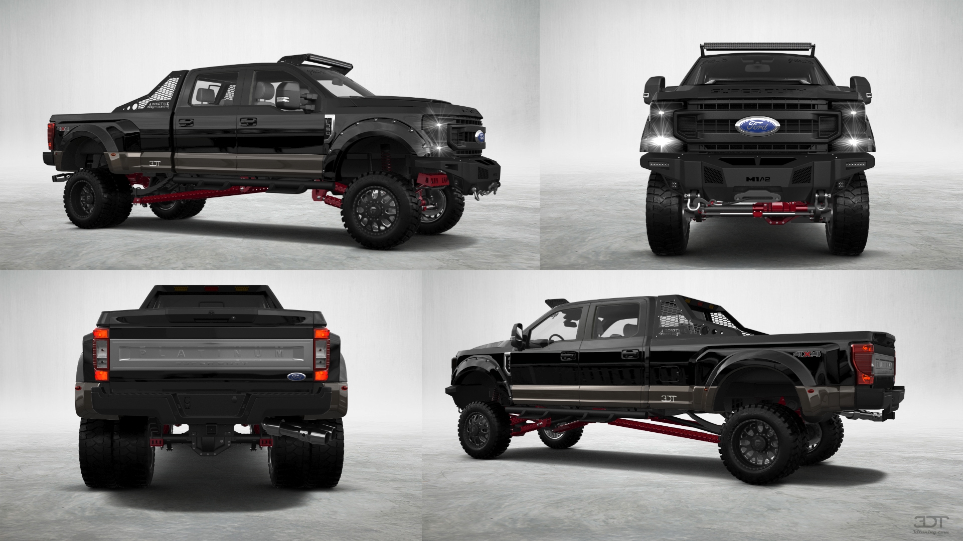 Ford F-350 DRW 4 Door pickup truck 2021 tuning